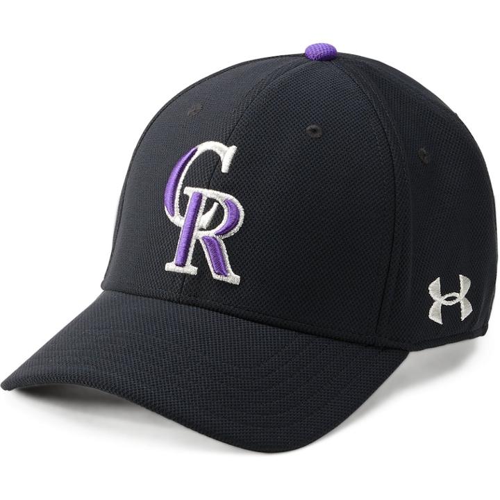 Men's Under Armour Colorado Rockies Blitzing Adjustable Cap, Multicolor