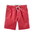 Boys 4-12 Oshkosh B'gosh&reg; Solid Pull-on Shorts, Size: 10, Red