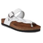 Sonoma Goods For Life&trade; Maurine Women's Leather Sandals, Size: Medium (8.5), White