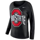 Women's Nike Ohio State Buckeyes Tailgate Long-sleeve Top, Size: Medium, Black
