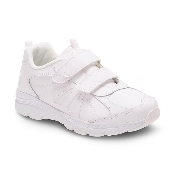 Stride Rite Cooper 2.0 Boys' Sneakers, Girl's, Size: 3 Wide, White