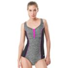 Women's Speedo Space-dye One-piece Swimsuit, Size: 10, Brt Pink