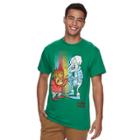 Men's Heat Miser Vs. Jack Frost Tee, Size: Medium, Med Green