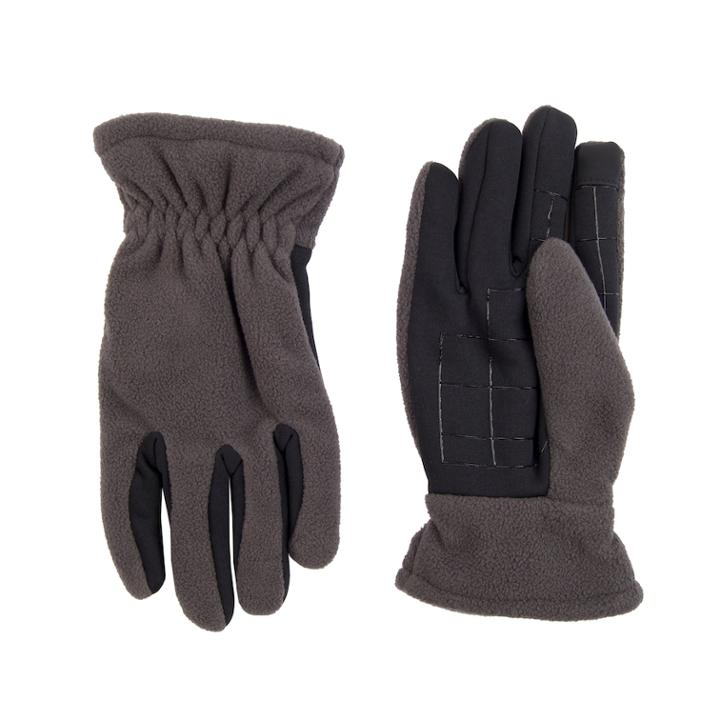 Men's Dockers&reg; Fleece Gloves, Size: Medium, Dark Grey