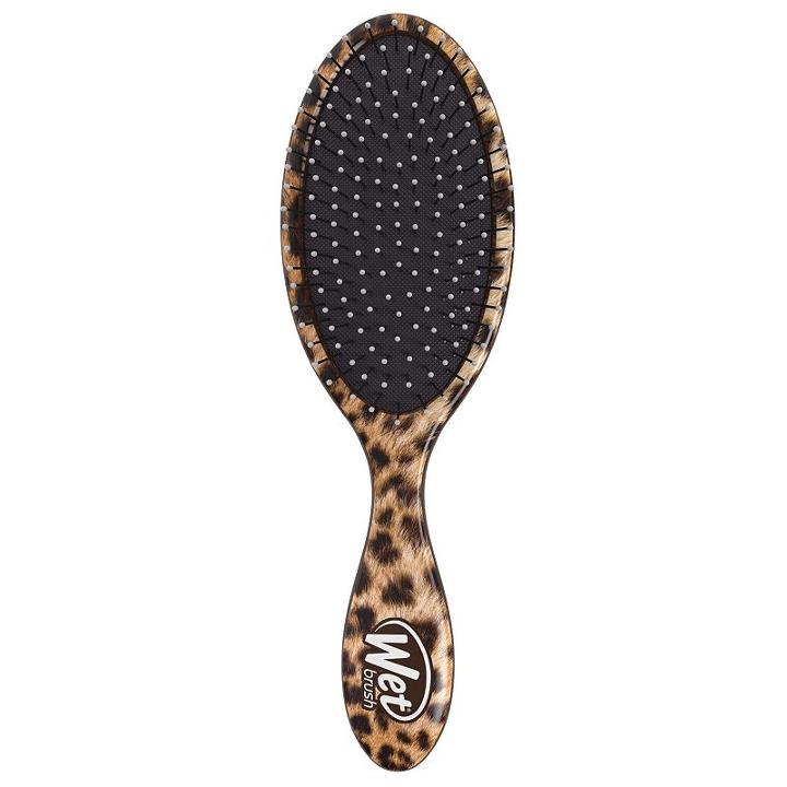 Wet Brush Safari Leopard Hair Brush, Multicolor