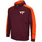 Men's Virginia Tech Hokies Setter Full-zip Hoodie, Size: Medium, Brt Red