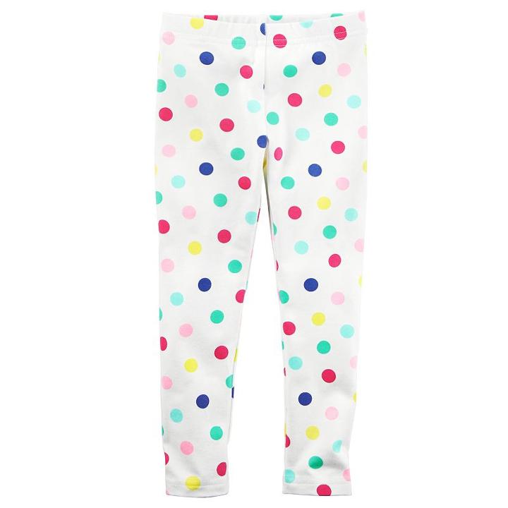 Girls 4-8 Carter's Printed Leggings, Girl's, Size: 5, Ovrfl Oth