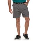 Big & Tall Croft & Barrow&reg; Relaxed-fit Side-elastic Twill Cargo Shorts, Men's, Size: 46, Grey