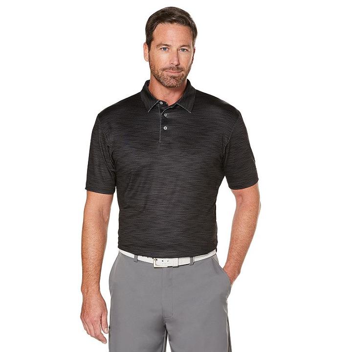 Men's Grand Slam Slim-fit Motionflow 360 Performance Golf Polo, Size: Small, Oxford