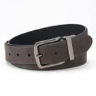 Men's Columbia Reversible Leather Belt, Size: 40, Dark Brown