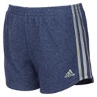 Girls 7-16 Adidas Sparkle Sport Shorts, Size: Large, Blue (navy)