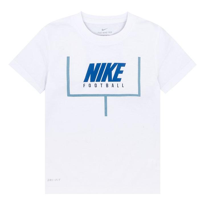Boys 4-7 Nike Dri-fit Football Tee, Size: 5, White