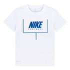 Boys 4-7 Nike Dri-fit Football Tee, Size: 5, White