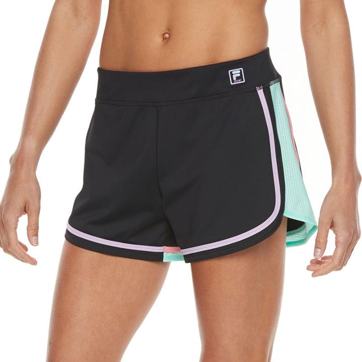 Women's Fila Sport&reg; Side Mesh Knit Shorts, Size: Xl, Oxford