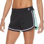 Women's Fila Sport&reg; Side Mesh Knit Shorts, Size: Xl, Oxford
