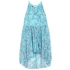 Girls 7-16 Iz Amy Byer Floral Chiffon Mock-wrap Dress, Girl's, Size: 14, Ovrfl Oth