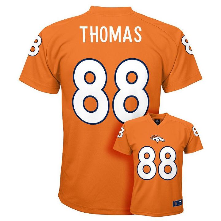 Boys 4-7 Denver Broncos Demaryius Thomas Replica Jersey, Boy's, Size: L(7), Orange