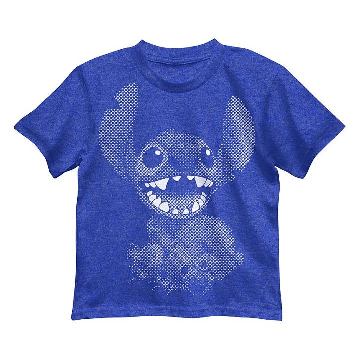 Disney's Lilo & Stitch Boys 4-7 Graphic Tee, Boy's, Size: 7, Turquoise/blue (turq/aqua)