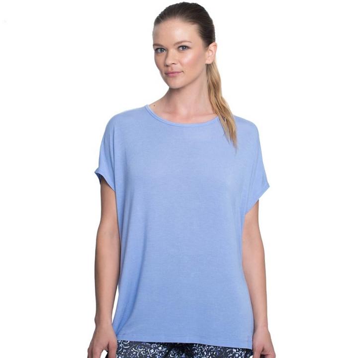 Women's Gaiam Haven Short Sleeve Yoga Top, Size: Xl, White Oth