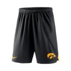 Men's Nike Iowa Hawkeyes Football Dri-fit Shorts, Size: Medium, Black