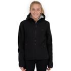 Women's Champion Hooded Sherpa-lined Fleece Jacket, Size: Medium, Black
