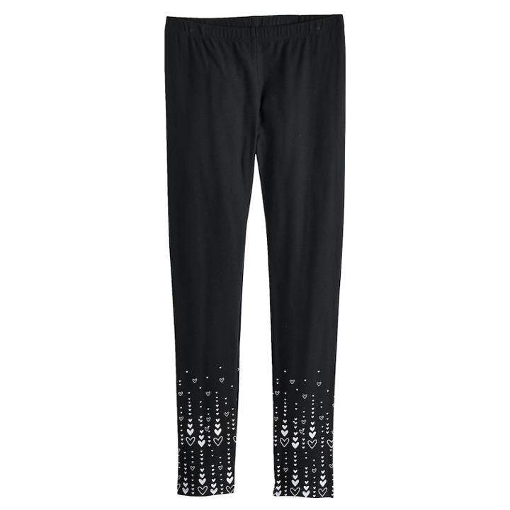 Girls 7-16 & Plus Size So&reg; Cozy Brushed Leggings, Size: 20 1/2, Oxford