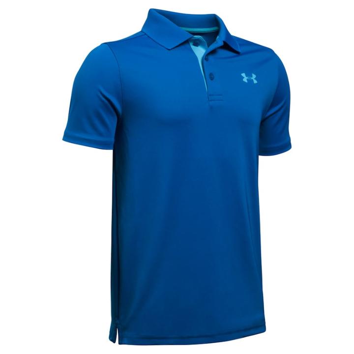 Boys 8-20 Under Armour Performance Polo, Size: Small, Brown Over