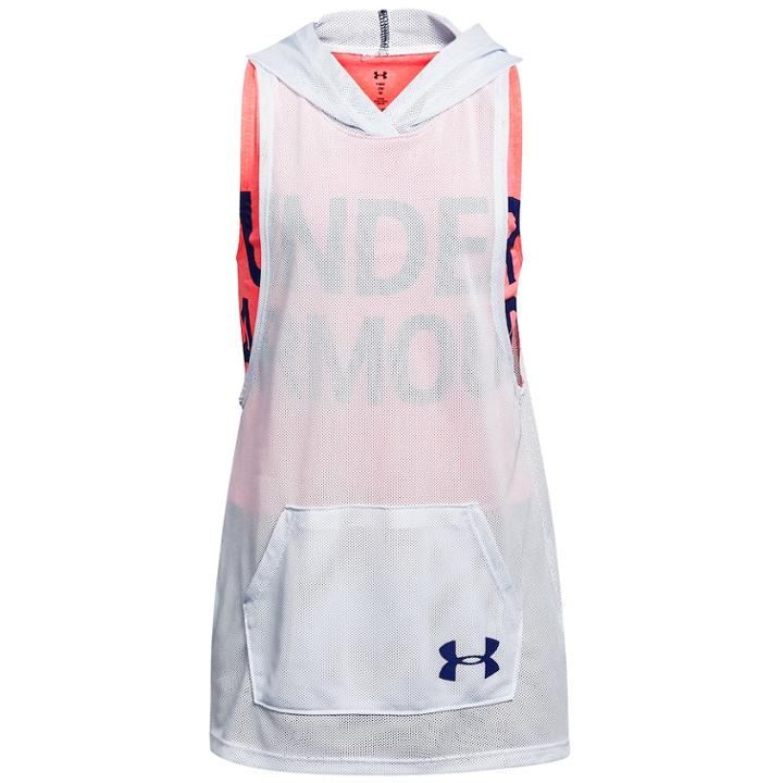 Girls 7-16 Under Armour Finale Sleeveless Hoodie, Size: Xl, Drk Yellow