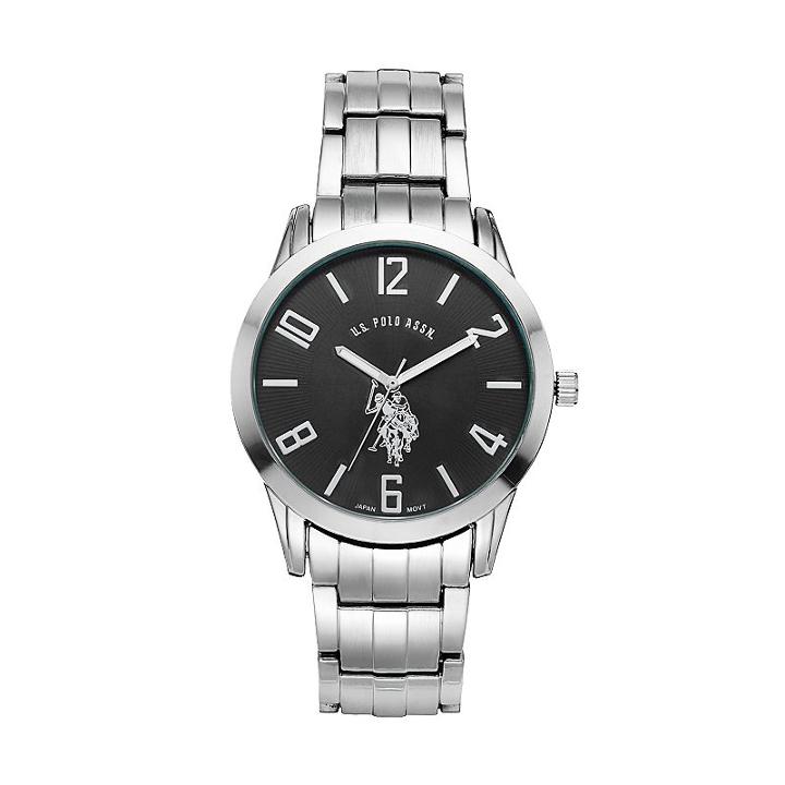 U.s. Polo Assn. Men's Watch - Usc80038kl, Size: Large, Black