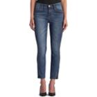 Women's Rock & Republic&reg; Berlin Side-zip Skinny Ankle Jeans, Size: 6 Avg/reg, Med Blue