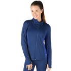 Women's Balance Collection Arctic Asymmetrical Running Jacket, Size: Medium, Med Blue