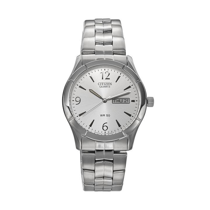 Citizen Men's Stainless Steel Watch - Bk3830-51a, Grey