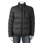 Men's Towne Hipster Puffer Coat, Size: Medium, Black