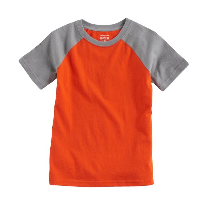 Boys 4-10 Jumping Beans&reg; Raglan Tee, Size: 5, Med Orange
