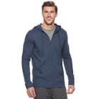Big & Tall Tek Gear&reg; Regular-fit Ultrasoft Full-zip Hoodie, Men's, Size: Xl Tall, Blue (navy)