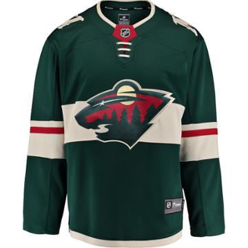Men's Fanatics Minnesota Wild Breakaway Jersey, Size: Medium, Green