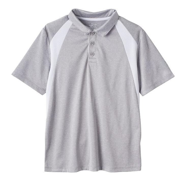 Boys 8-20 Zeroxposur Pieced Performance Polo, Boy's, Size: Small, Blue (navy)