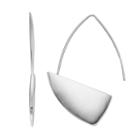 Simply Vera Vera Wang Sail Nickel Free Threader Earrings, Women's, Med Grey