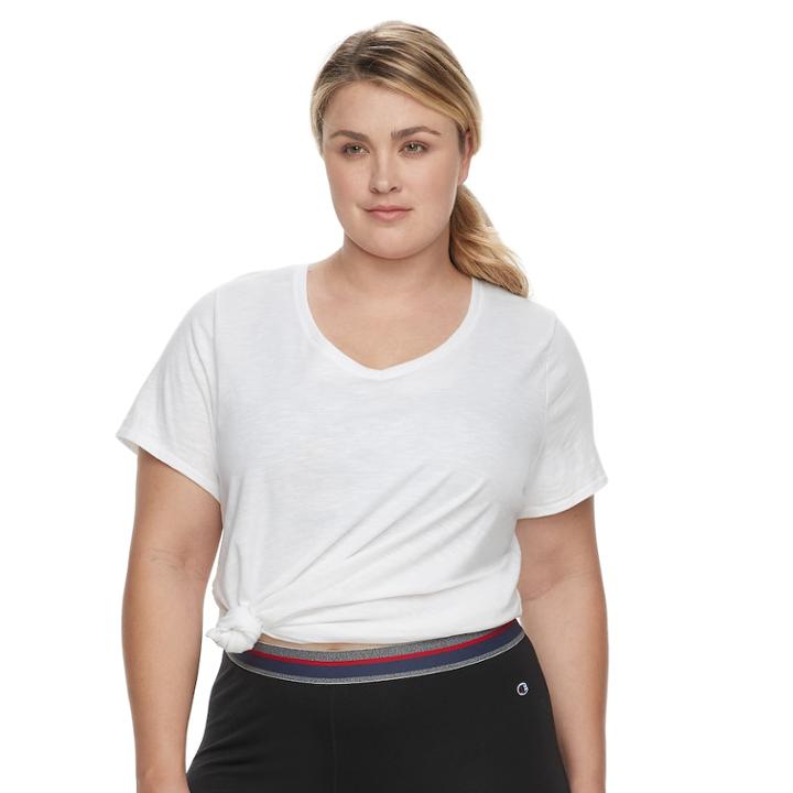 Plus Size Champion Authentic Colorblock Leggings, Women's, Size: 3xl, Black