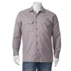 Big & Tall Dickies Original-fit Work Shirt, Men's, Size: 4xlt, Grey