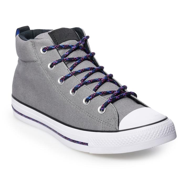 Men's Converse Chuck Taylor All Star Street Mid Mason Sneakers, Size: M11w13, Grey