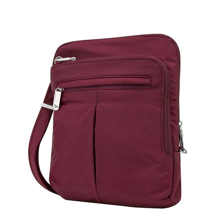 Travelon Anti-theft Classic Light Slim Bag, Adult Unisex, Red