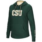 Women's Colorado State Rams Crossover Hoodie, Size: Small, Dark Green
