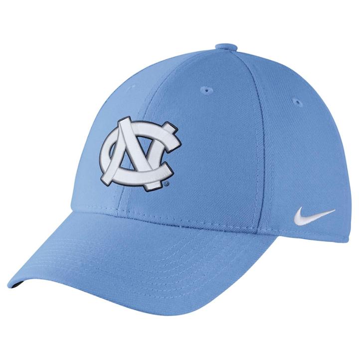 Adult Nike North Carolina Tar Heels Dri-fit Flex-fit Cap, Men's, Light Blue