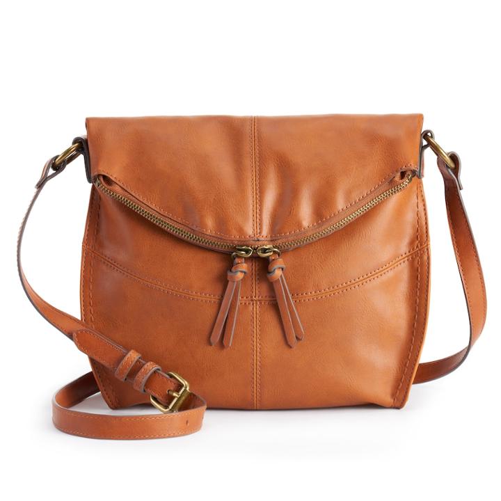 Sonoma Goods For Life&trade; Sheila Crossbody Bag, Women's, Red/coppr (rust/coppr)