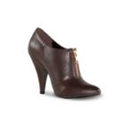 Olivia Miller Vesey Women's Zip-front High Heels, Girl's, Size: 7.5, Brown