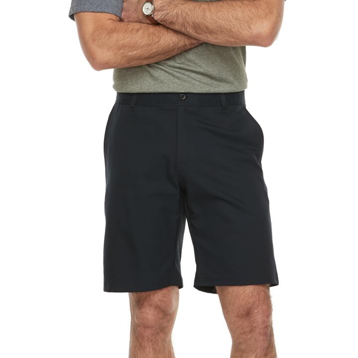 Men's Columbia Cool Coil Omni-shade Flex Shorts, Size: 38, Grey (charcoal)