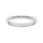 14k White Gold 1/10 Carat T.w. Diamond Anniversary Ring, Women's, Size: 6