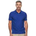 Men's Croft & Barrow&reg; Tailored-fit Polo, Size: Xxl, Dark Blue