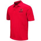 Men's Campus Heritage Louisville Cardinals Heathered Polo, Size: Large, Dark Red